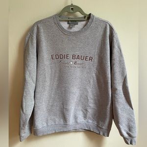 Vintage Eddie Bauer Crewneck Sweatshirt Men’s Medium Made In USA